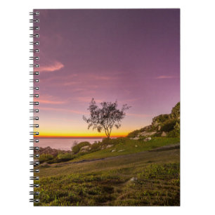 Zonsopgang op het strand in Florianopolis Notitieboek
