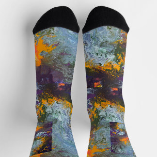 Zonsopgang op Yellow Knife Bay. Sokken