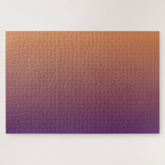 Zonsopgang - Paarse naar Perzik Subtiele Gradiënt Legpuzzel