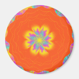 Zonsopgang Poppy door Power Flower Magneet