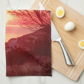 zonsopgang theedoek (Quarter Fold)