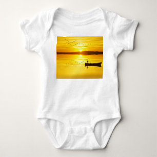 Zonsopgang Traditionele Vismangatboot Romper
