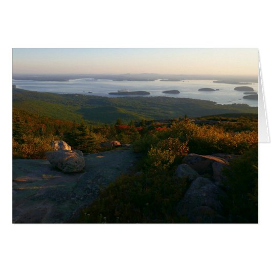 Zonsopkomst bij Cadillac Mountain II (Voorkant Horizontaal)