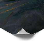 Zonsopkomst bij Cadillac Mountain II Poster (Hoek)