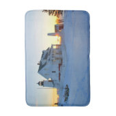 Zonsopkomst bij Pemaquid Point Lighthouse, Maine Badmat (Voorkant Verticaal)