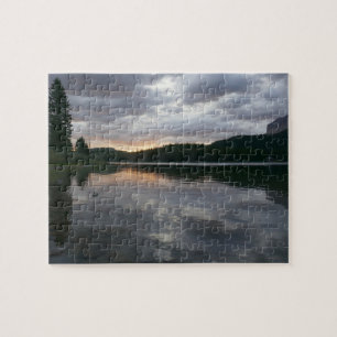 Zonsopkomst bij Swiftcurrent Lake II Legpuzzel