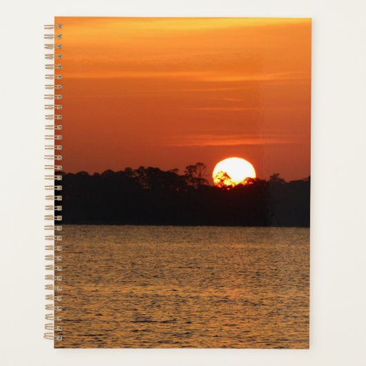 Zonsopkomst boven Perdido Bay Planner (Voorkant)