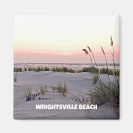 Zonsopkomst in juli, Wrightsville Beach Magneet