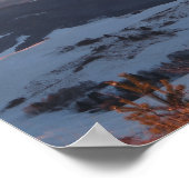 Zonsopkomst in Pieniny Poster (Hoek)