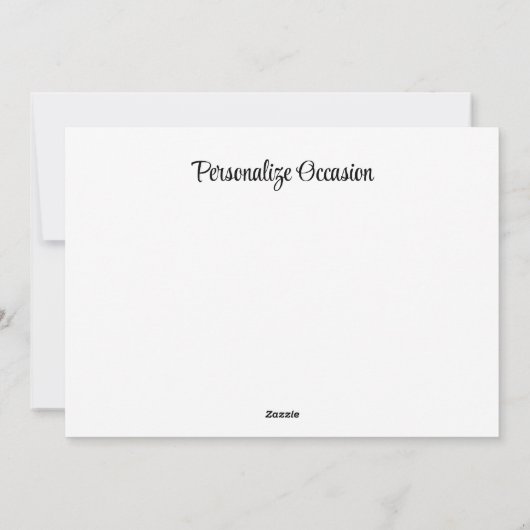 Zonsopkomst oceaan strand golven adembenemend feestdagenkaart (Achterkant)