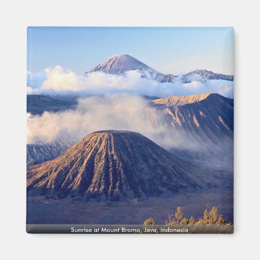 Zonsopkomst op Mount Bromo, Java, Indonesië Magneet (Voorkant)