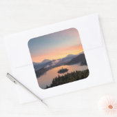 Zonsopkomst over Lake Bled sticker (Envelop)