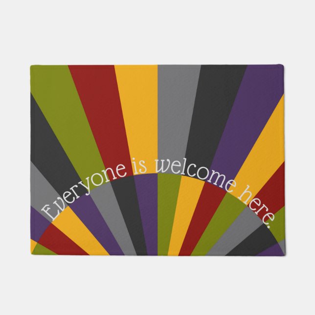 Zonsopkomst Zonsondergang Welkomstdeur Mat (Voorkant)