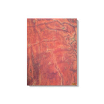 Zonsteenkleurig canvasprint met structuur