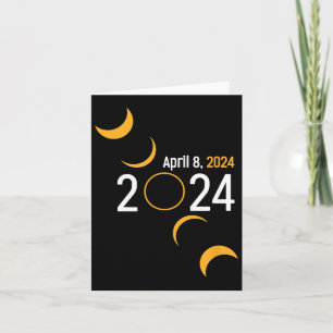 Zonsverduistering 2024 kaart
