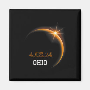 Zonsverduistering 2024 Ohio totaliteit voorjaar 4. Magneet
