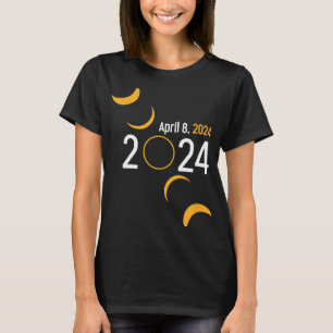 Zonsverduistering 2024 t-shirt