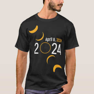Zonsverduistering 2024 t-shirt