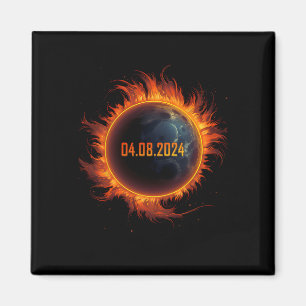 Zonsverduistering 2024 Totale Zon Verduistering Magneet