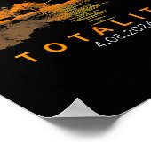 Zonsverduistering 2024 Totale Zonsverduistering 4. Poster (Hoek)