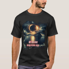 Zonsverduistering 2026 Groenland T-shirt