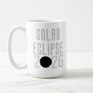 Zonsverduistering 2026 koffiemok
