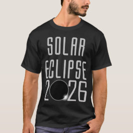 Zonsverduistering 2026 t-shirt
