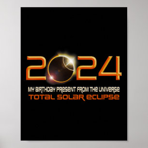 Zonsverduistering Mijn Cadeau uit het universum Poster