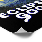 Zonsverduistering Shirt Herdenkingsgrap Van Gogh Poster (Hoek)