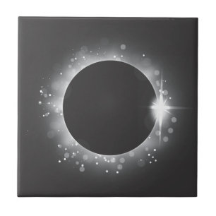 Zonsverduistering Tegeltje