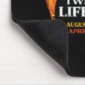 Zonsverduistering Tweemaal Leven 08.21.17 04.08.24 Muismat (Hoek)