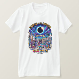 Zonsverduistering Van De Eeuw 2 Augustus 2027 Cadi T-shirt