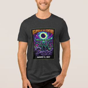 Zonsverduistering Van De Eeuw 2 Augustus 2027 Hist Tri-Blend Shirt