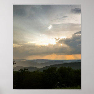 Zonuitbarsting bij het Overlook Poster