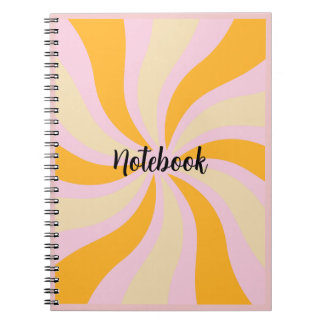 Zonuitbarsting Patroon Notitieboek