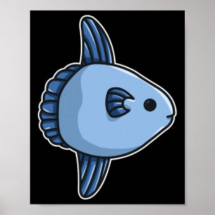 Zonvis Gewone Maanvis - Mola Mola Vis Poster