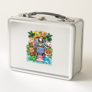 Zoo Animal Shirt Kinder Jongens Meisjes Docentensc
