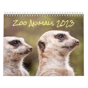 Zoo Animals Fotografie 2023 Kalender