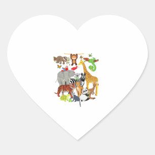 Zoo Animals Wildlife Birthday Party Zoo Day 26 Ani Hart Sticker