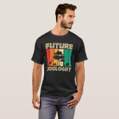 Zoo Animals Wildlife Zoology Student Future Zool T-shirt (Voorkant volledig)