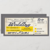 Zoo animaux de la faune billets de faire-part de m (Devant / Derrière)