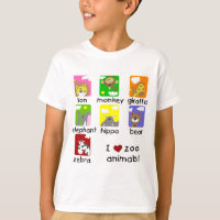 Zoo Animaux T-shirts et cadeaux