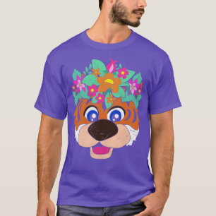Zoo Asian Animal Botany Tiger T-shirt