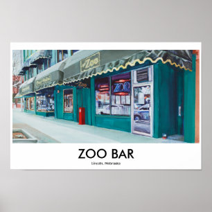 Zoo Bar-poster Poster