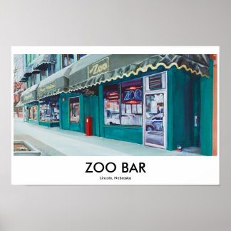 Zoo Bar-poster Poster
