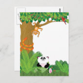 Zoo Border Briefkaart (Voorkant / Achterkant)