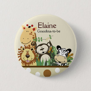 ZOO CREW OERWOUD NAME TAG Personalized Button