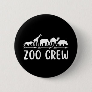 Zoo Crew Ronde Button 5,7 Cm