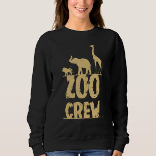 Zoo Crew Safari Dierenverzorger Zoölogist Park KE Trui