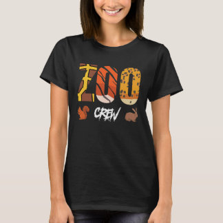 Zoo Crew Wilde Dieren Zoo Groep T-shirt
